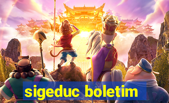 sigeduc boletim